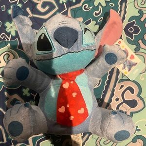 NWT Disney Valentine's Day Stitch Plushie